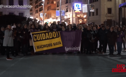 Concentración de la plataforma feminista de Alicante